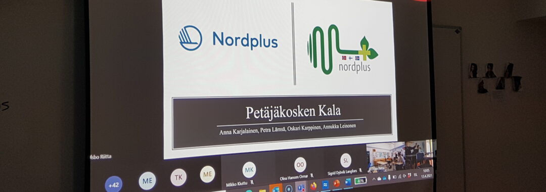 Our project is a Nordplus project.