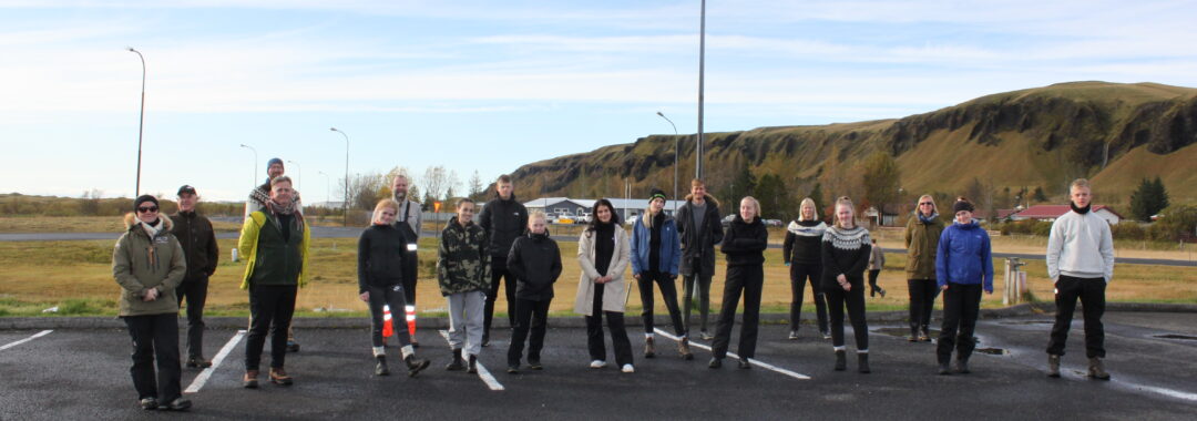 The Icelandic part of the Geoheritage group 2020.